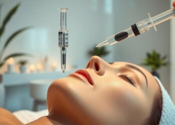 Botox injections for wrinkle treatment