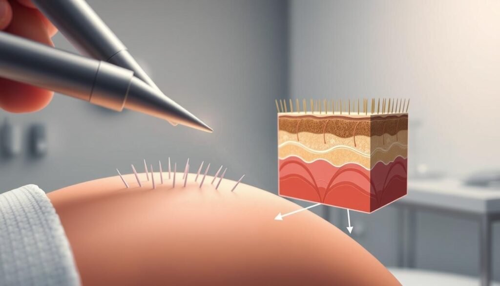 תהליך Microneedling